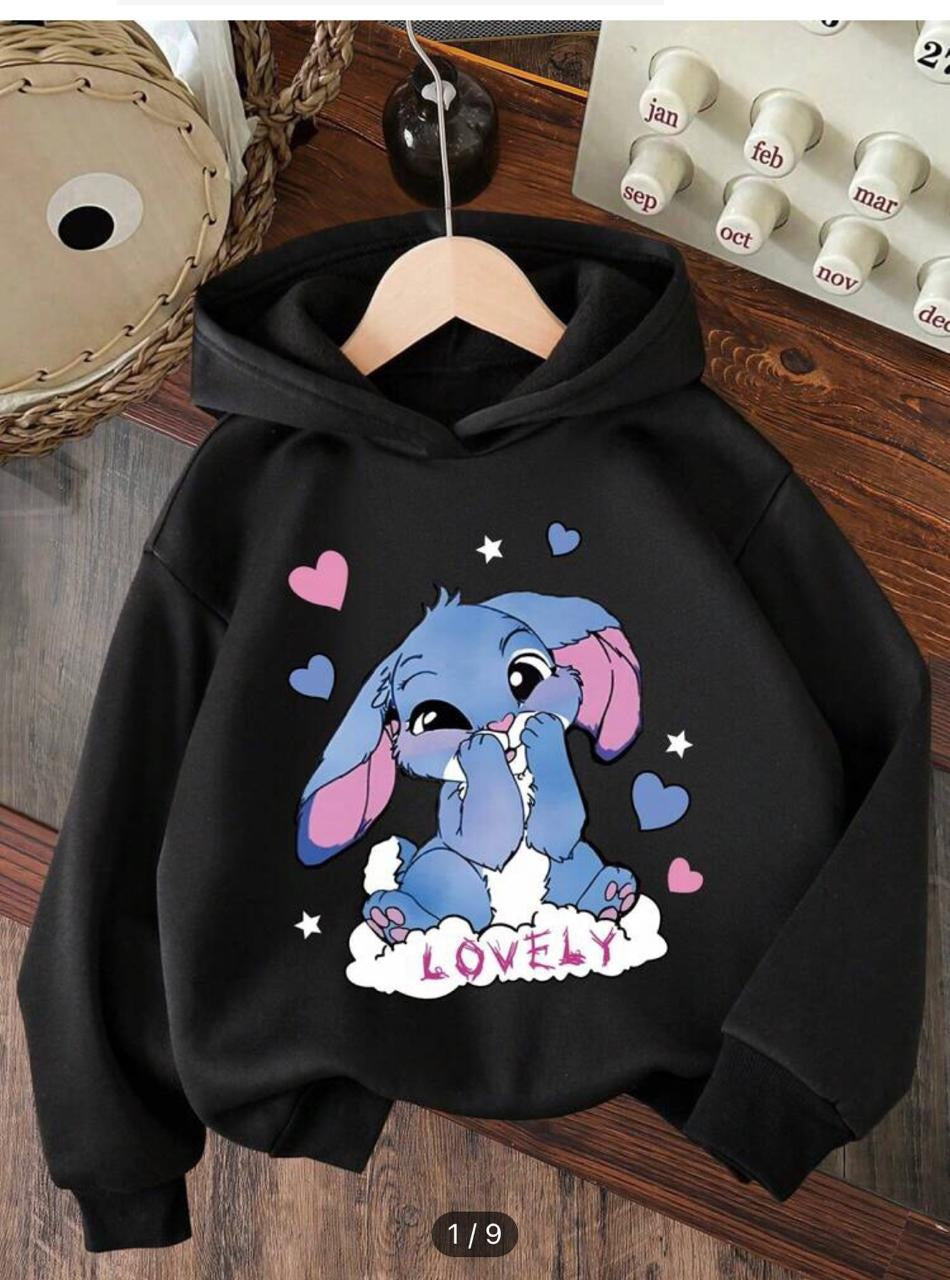 Hoodie With Lovely Print