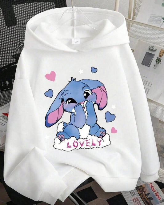 Hoodie With Lovely Print