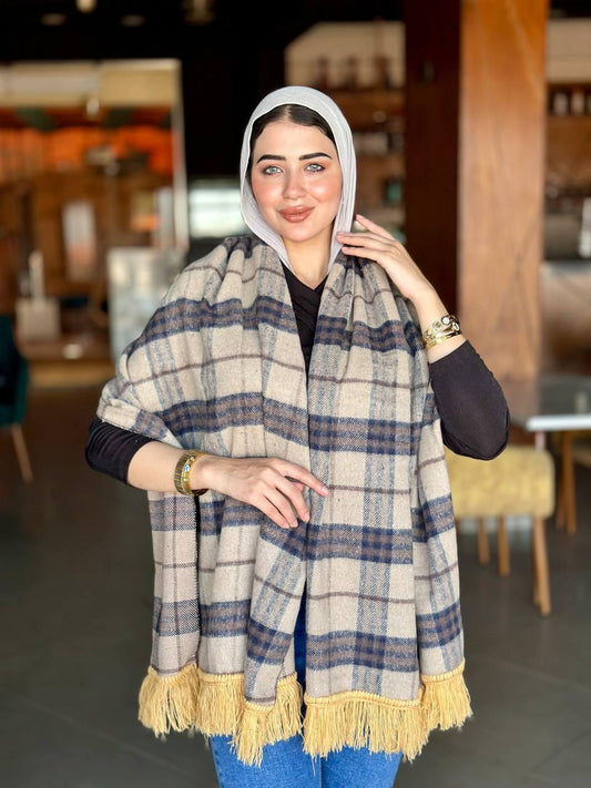 شال نسائي بيج