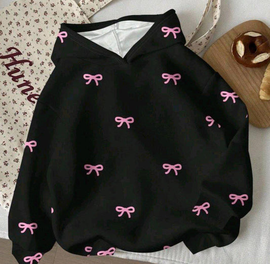 Hoodie With Bows