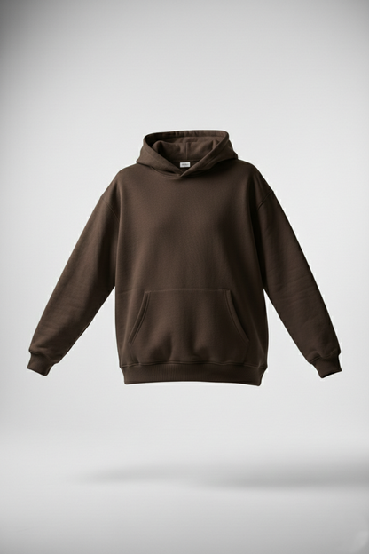 هودي اوفر سايز (بني غامق)