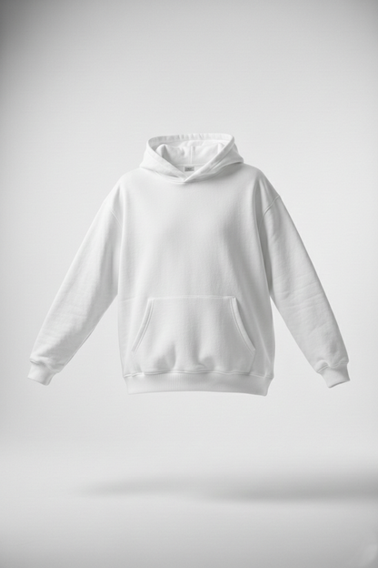 هودي اوفر سايز (أبيض)