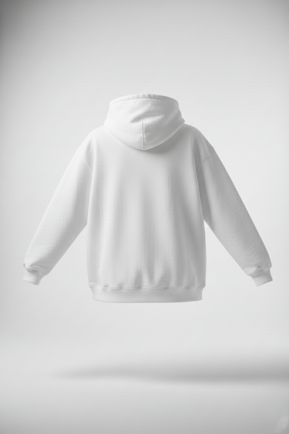 هودي اوفر سايز (أبيض)